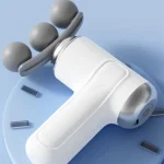 Facia Gun Pro Light Age Wireless Massage Gun 6 Speed Myofascial Therapy Device with Multiple Heads - Image 8