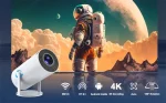 Android Smart Projector HY300 4K Home Theatre WiFi Bluetooth portable mini Projector - Image 4