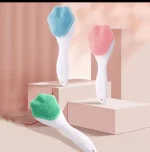 Face Scrubber Brush Silicone Facial Cleansing Brush Face Wash Brush - Image 4